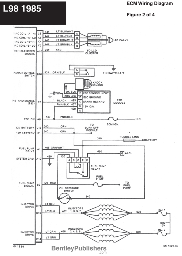 l98 corvette wire diagrams Grumpys Performance Garage